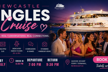 Newcastle Singles Cruise on the Harbour