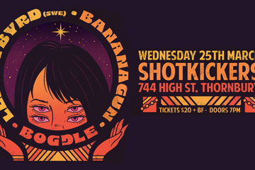 Les Big Byrd (SWE) + Bananagun + Boggle