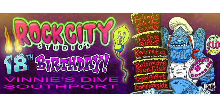 Rock City Studio's 18th Birthday!