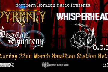 Pyrefly, Whisperhead, Desolate Symphony, OCD @Hamilton Station Hotel