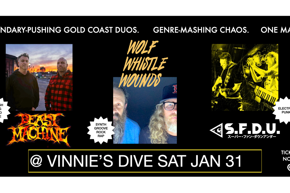 Wolf Whistle Wounds & Beast Machine Single Launch