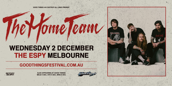 THE HOME TEAM (USA) live at Espy Gershwin - Concert poster