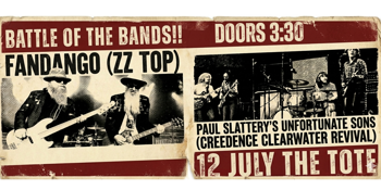 FANDANGO (ZZ TOP) VS PAUL SLATTERY'S UNFORTUNATE SONS (CREEDANCE)