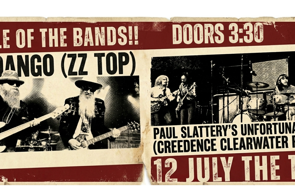 FANDANGO (ZZ TOP) VS PAUL SLATTERY'S UNFORTUNATE SONS (CREEDANCE)