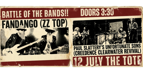 FANDANGO (ZZ TOP) VS PAUL SLATTERY'S UNFORTUNATE SONS