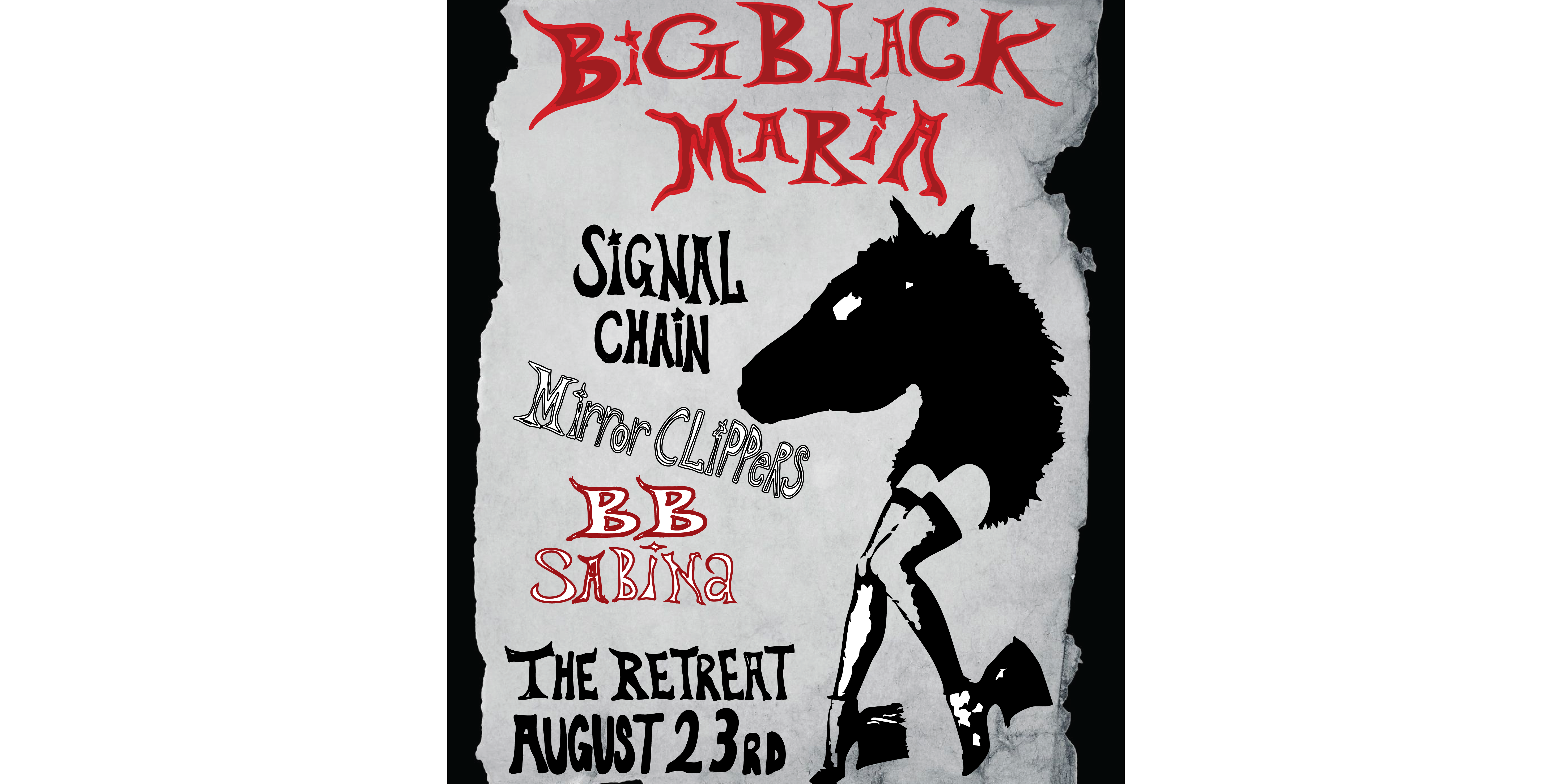 Big Black Maria w/ Signal Chain + Mirror Clippers + BB Sabina