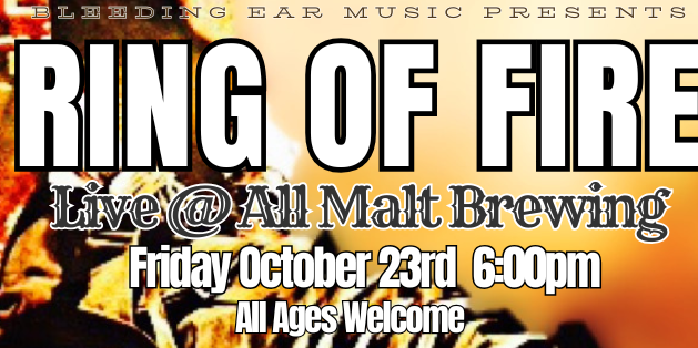 Ring of Fire live @ All Malt Brewing