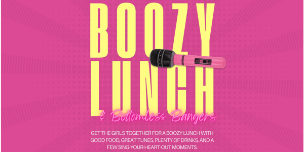 BOOZY LUNCH FOR THE LADIES ?? live at The Forth Pub in Forth on March 21, 2026 - Concert poster