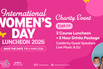 International Women's Day Luncheon - Supporting Small Steps For Hannah Charity