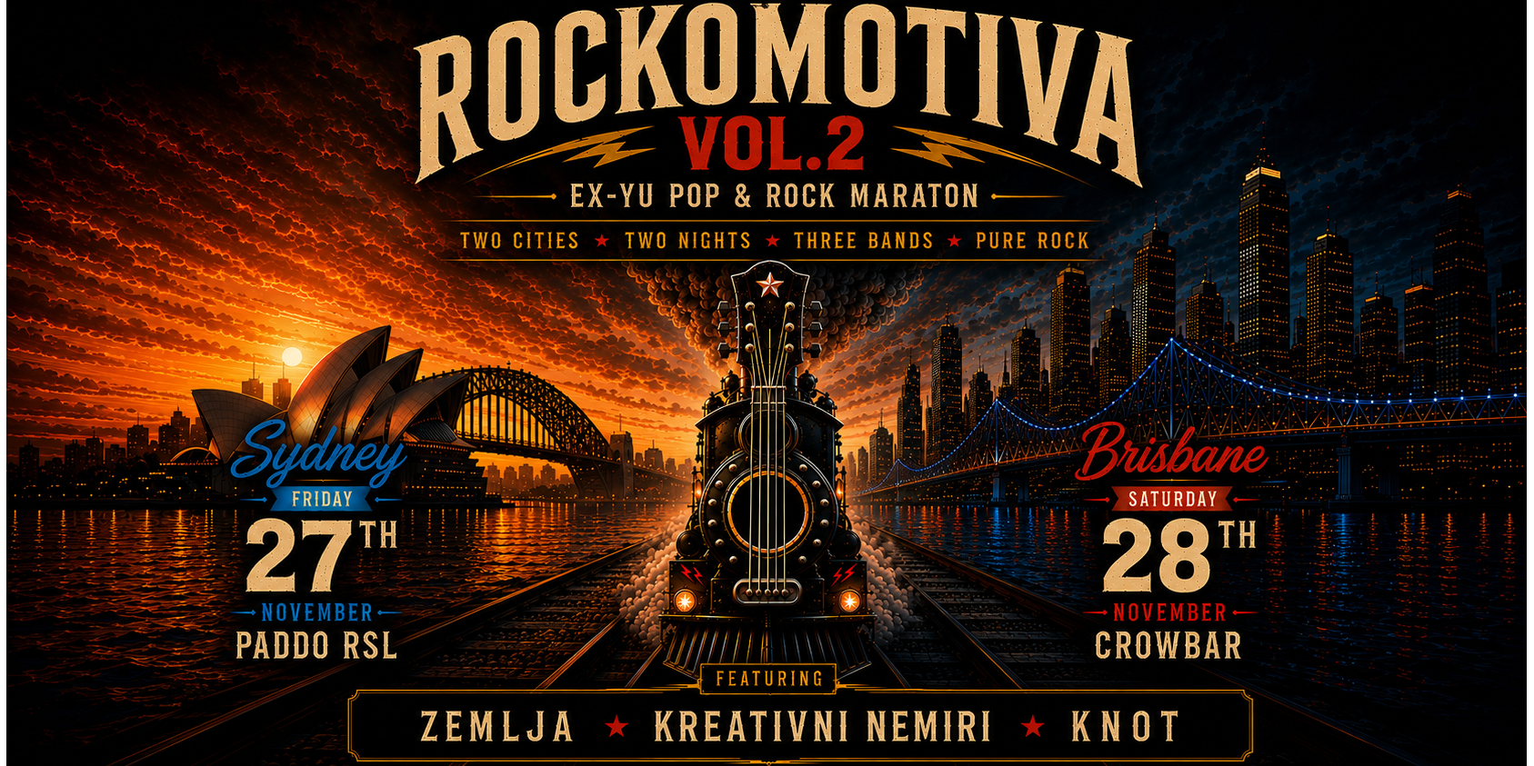 Rockomotiva Vol. 2 - Zemlja, Kreativni Nemiri and Knot