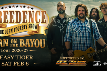Creedence The John Fogerty Show & OZ ZZ-TOP Born on the Bayou World Tour
