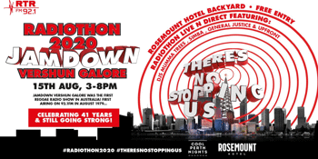 RTRFM Radiothon Jamdown Vershun Galore "Outside Broadcast"