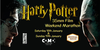 Harry Potter 35mm Fim weekend Marathon  Saturday 18th Jan/San & Sunday 19th Jan 2025