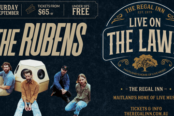 The Rubens - LIVE ON THE LAWN at The Regal