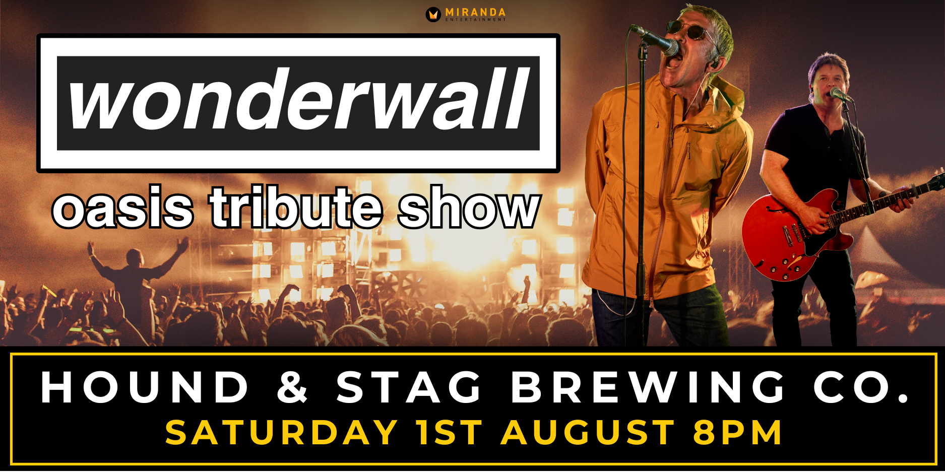 WONDERWALL OASIS TRIBUTE SHOW