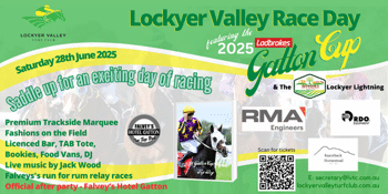 Lockyer Valley Race Day featuring the 2025 Ladbrokes Gatton Cup