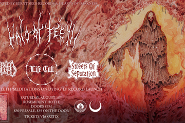 Halo of Teeth : Meditations on Dying Record Launch