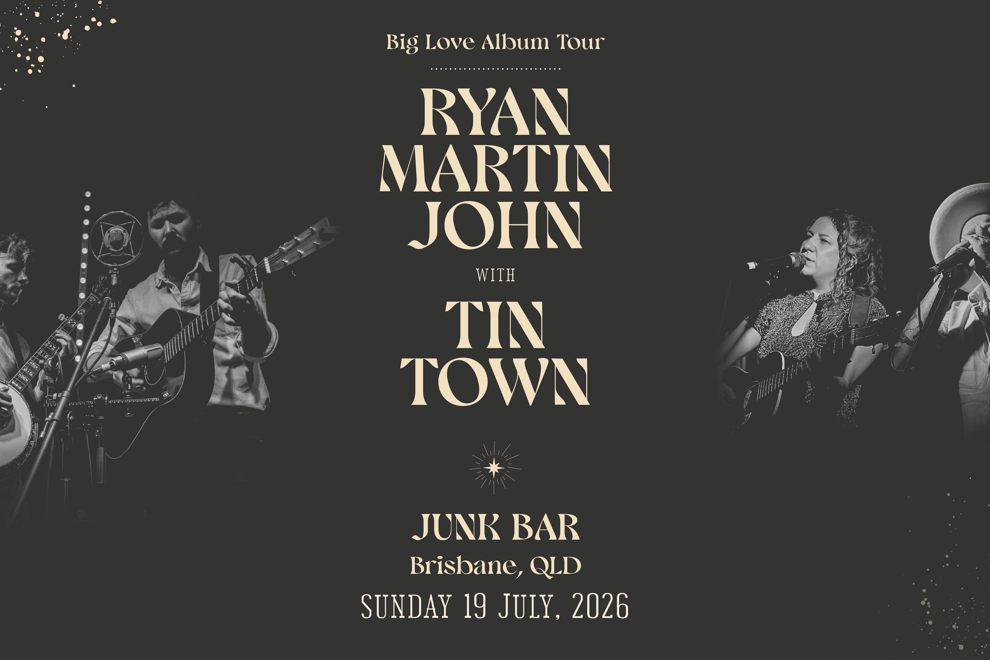 Ryan Martin John at The Junk Bar w/ Tin Town