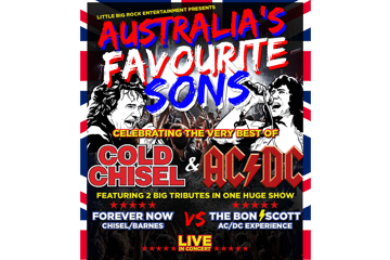 AUSTRALIA’S FAVOURITE SONS –  Best of Cold Chisel and AC/DC Tribute Show