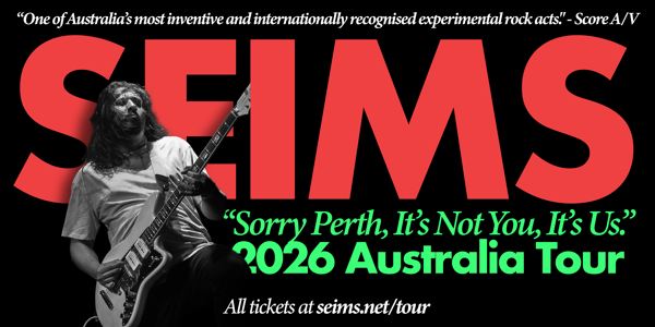 SEIMS “Sorry, Perth. It’s Not You, It’s Us” National Tour with special guests Mad Vantage and Precious Mess live at The Last Chance Rock & Roll Bar - Concert poster