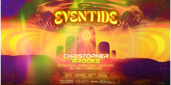 EVENTIDE - Seasonal Ritual Series - Part 1 live at M|Arts Cafe and Bar in Murwillumbah on April 25, 2026 - Concert poster