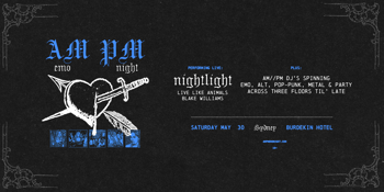 am//pm emo night // sydney may 30th