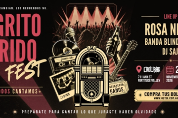 A Grito Herido Fest: The Songs Every Latino Knows, All in One Festival.