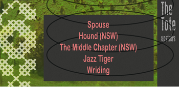 Spouse/Hound/The Middle Chapter/Jazz Tiger/Wriding