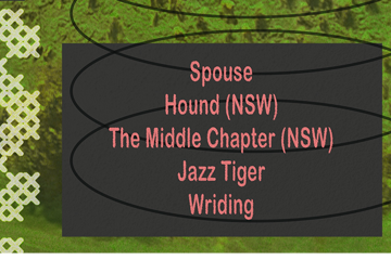 Spouse/Hound/The Middle Chapter/Jazz Tiger/Wriding