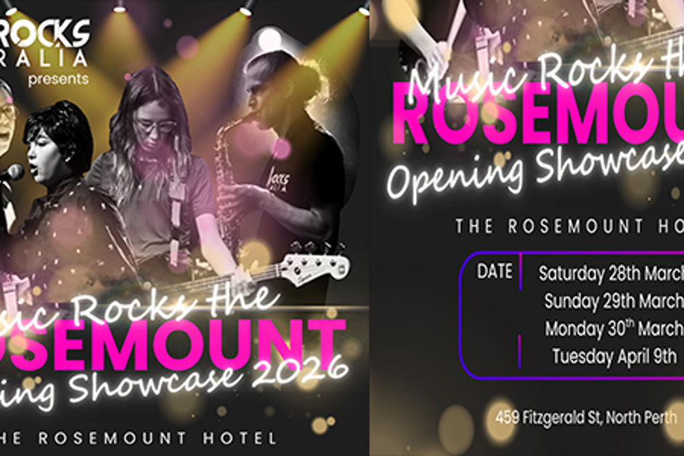 Music Rocks The Rosemount 2026 Opening Showcase | Monday March 30th