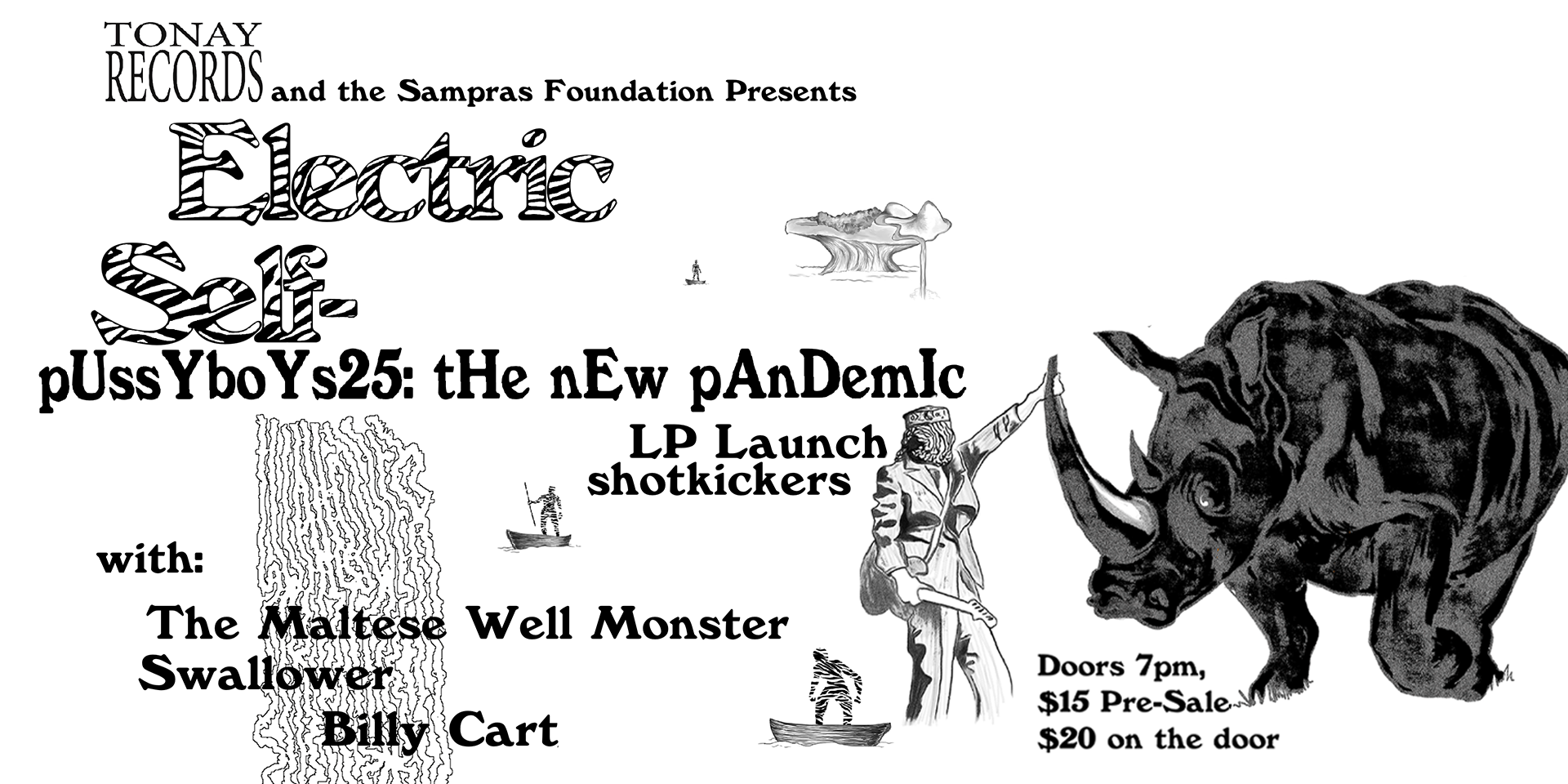 ELECTRIC SELF 'pUssYboYs25: tHe nEw pAnDemIc'  LP LAUNCH