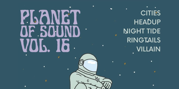 PLANET OF SOUND Vol.16 live at Milk Bar - Concert poster