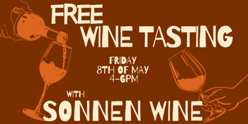 Free Wine Tasting with Sonnen Wine