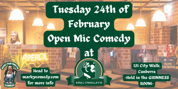 Open Mic Comedy @King O'Malley's
