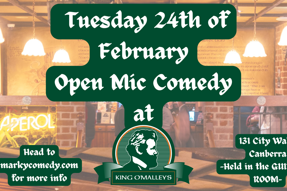 Open Mic Comedy @King O'Malley's