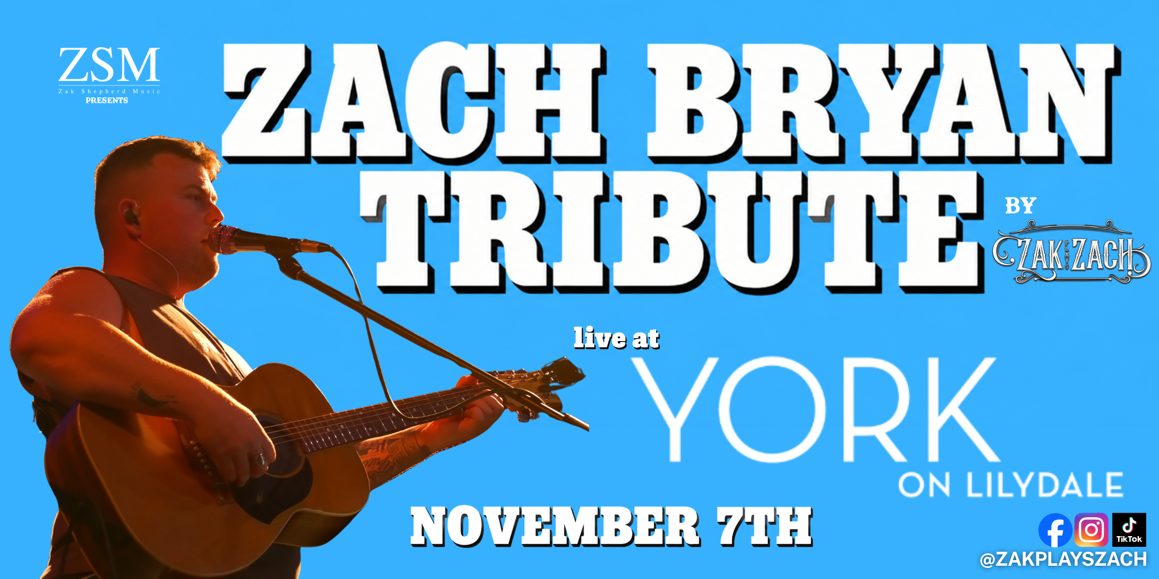 Zach Bryan Tribute Show