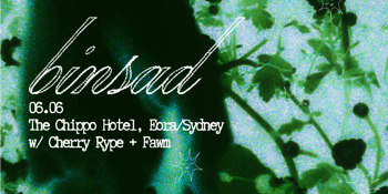 binsad 'pearl' the Album Tour
