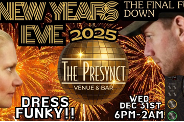 NYE 2025 The Final Funk Down!