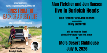 Songs from the Back of a Rusty Ute (ALL AGES)