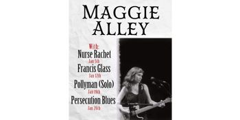 **FREE ENTRY** Maggie Alley - MARCH residency at The Tote