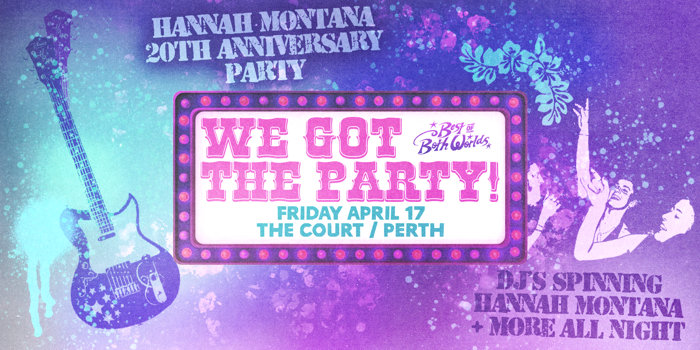 Hannah Montana: 20th Anniversary Party - Perth