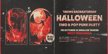 Taking Back Saturday Halloween: Emo & Pop Punk Party - West Wodonga