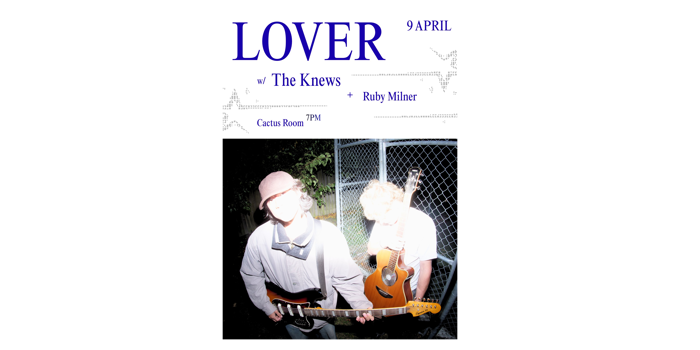 LOVER at Cactus Room