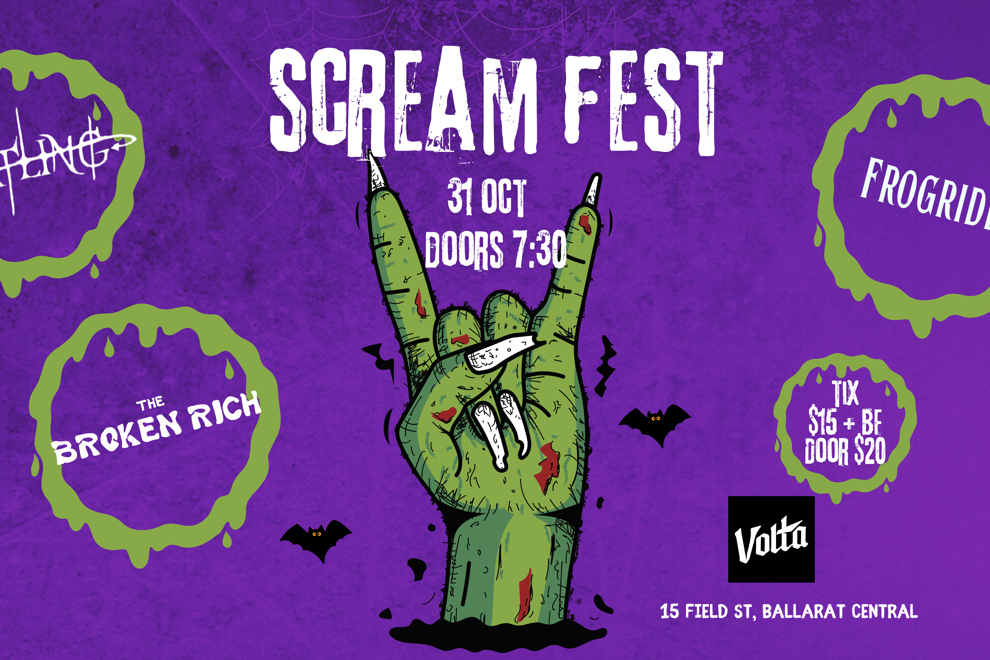 SCREAMFEST — HALLOWEEN NIGHT IN BALLARAT