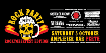 ROCK PARTY PERTH | ROCKTOBERFEST EDITION | AMPLIFIER BAR