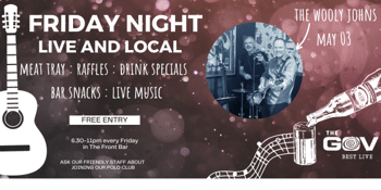 The Wooly Johns - Friday Night Live & Local