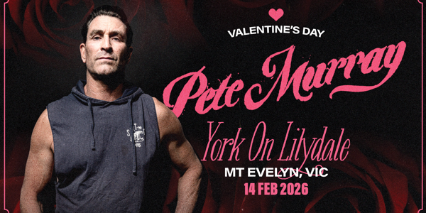 Pete Murray - Valentines Day Show poster