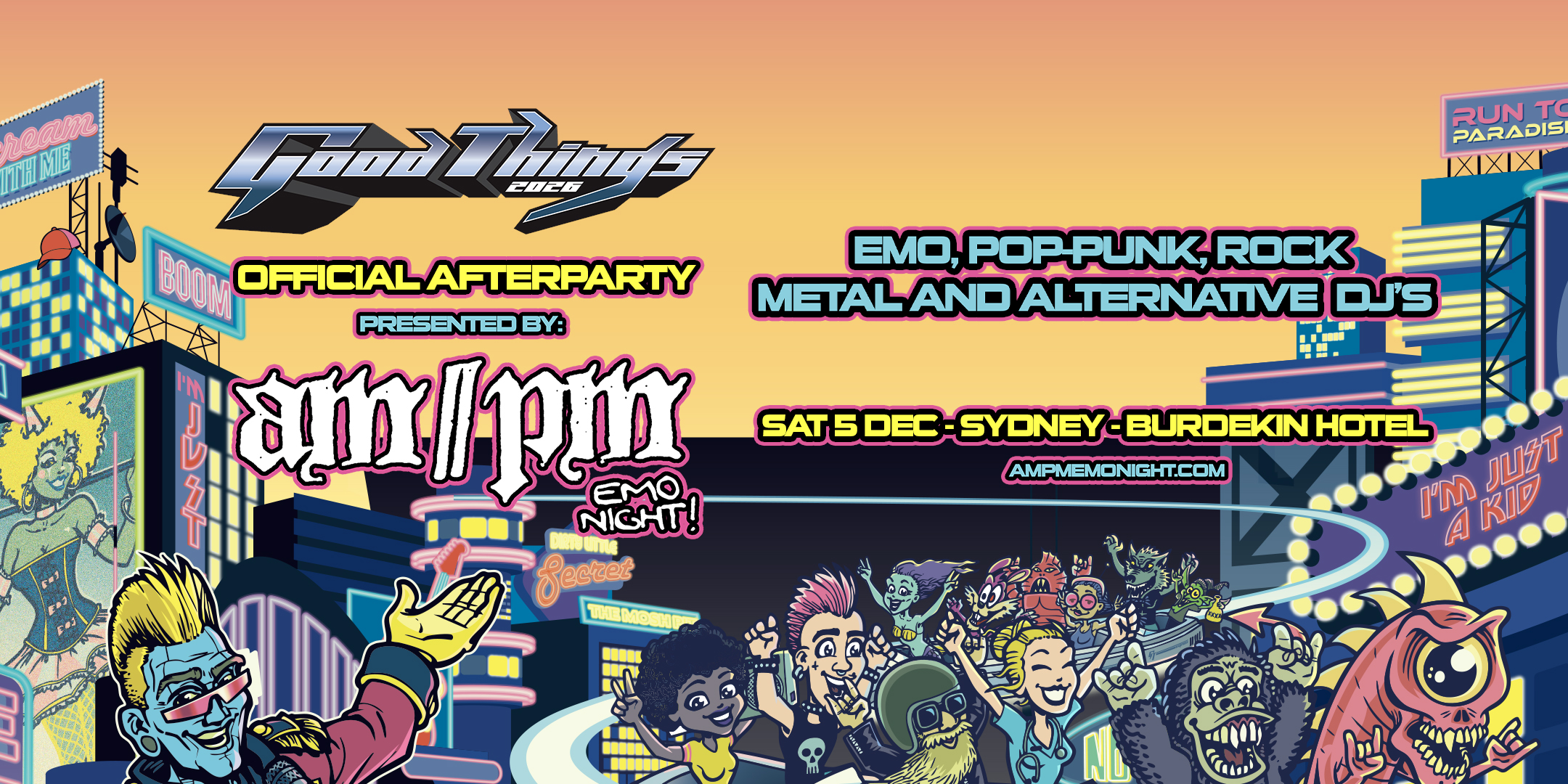 am//pm emo night: good things official afterparty