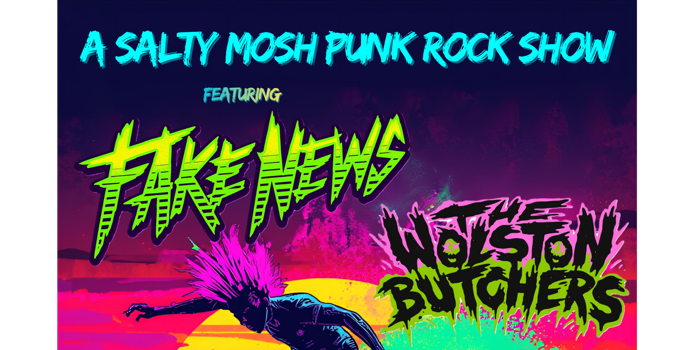 A SALTY MOSH - Featuring Fake News, The Wolston Butchers, Wave Raiders, and Sagnar