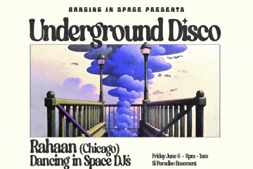 UNDERGROUND DISCO feat RAHAAN (CHICAGO)